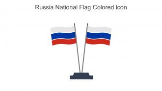 Russia National Flag Colored Icon In Powerpoint Pptx Png And Editable Eps Format