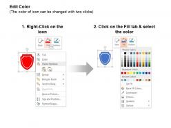 Safety shield process control target achievement schedule ppt icons graphics