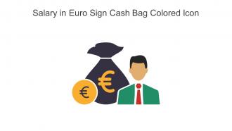 Salary In Euro Sign Cash Bag Colored Icon In Powerpoint Pptx Png And Editable Eps Format