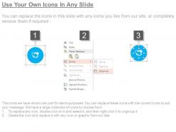 Sales and online lead generation ppt icon