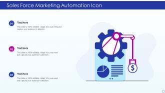 Sales Force Marketing Automation Icon