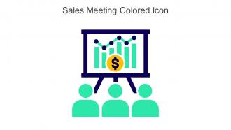 Sales Meeting Colored Icon In Powerpoint Pptx Png And Editable Eps Format
