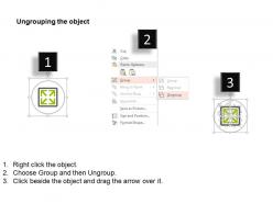 Same opposite directional arrows direction indication ppt icons graphics