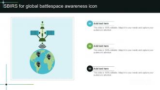 SBIRS For Global Battlespace Awareness Icon Ppt Example