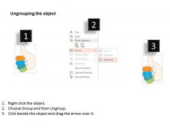 Sc hand design with text boxes and icons flat powerpoint design