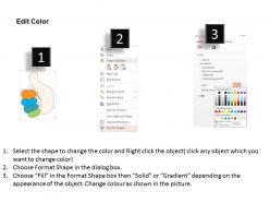 Sc hand design with text boxes and icons flat powerpoint design