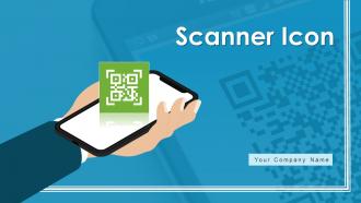 Scanner Icon Powerpoint Ppt Template Bundles
