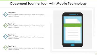 Scanner Icon Powerpoint Ppt Template Bundles