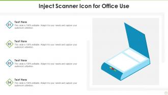 Scanner Icon Powerpoint Ppt Template Bundles