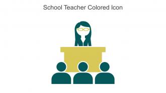 School Teacher Colored Icon In Powerpoint Pptx Png And Editable Eps Format