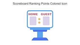 Scoreboard Ranking Points Colored Icon In Powerpoint Pptx Png And Editable Eps Format