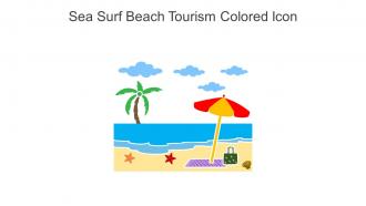 Sea Surf Beach Tourism Colored Icon In Powerpoint Pptx Png And Editable Eps Format