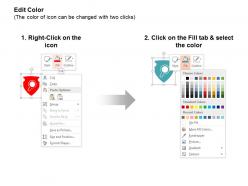 Search shield cloud security storage and email protection ppt icons graphics