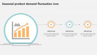 Seasonal Product Demand Fluctuation Icon
