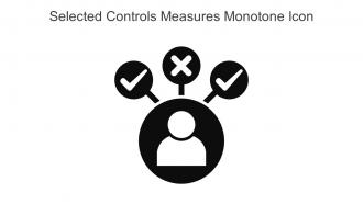 Selected Controls Measures Monotone Icon In Powerpoint Pptx Png And Editable Eps Format