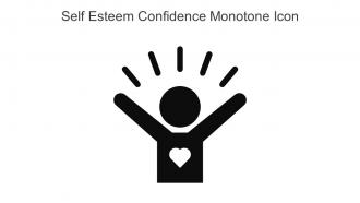 Self Esteem Confidence Monotone Icon In Powerpoint Pptx Png And Editable Eps Format