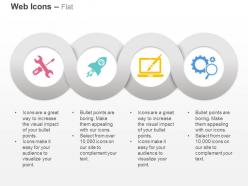 Seo maintenance brand development web design search engine optimization ppt icons graphics