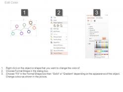 Sequential zigzag timeline for business analysis powerpoint slides