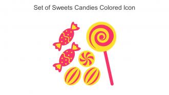 Set Of Sweets Candies Colored Icon In Powerpoint Pptx Png And Editable Eps Format