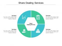 Share dealing services ppt powerpoint presentation icon sample cpb