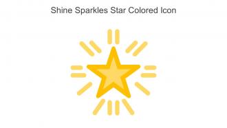 Shine Sparkles Star Colored Icon In Powerpoint Pptx Png And Editable Eps Format