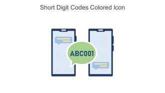 Short Digit Codes Colored Icon In Powerpoint Pptx Png And Editable Eps Format