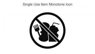 Single Use Item Monotone Icon In Powerpoint Pptx Png And Editable Eps Format