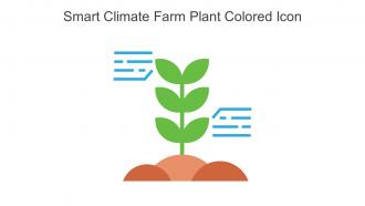 Smart Climate Farm Plant Colored Icon In Powerpoint Pptx Png And Editable Eps Format