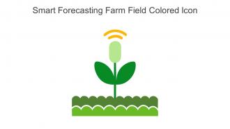 Smart Forecasting Farm Field Colored Icon In Powerpoint Pptx Png And Editable Eps Format