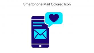 Smartphone Mail Colored Icon In Powerpoint Pptx Png And Editable Eps Format
