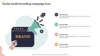 Social Media Branding Campaign Icon