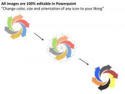 Social media communication icons flat powerpoint design