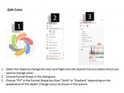 Social media communication icons flat powerpoint design