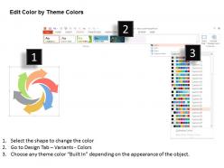 Social media communication icons flat powerpoint design