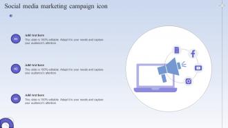 Social Media Marketing Campaign Icon