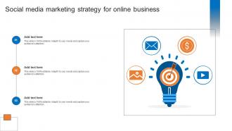 Social Media Marketing Strategy For Online Business