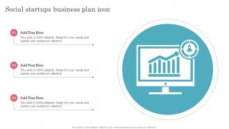 Social Startups Business Plan Icon