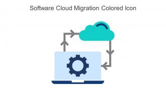 Software Cloud Migration Colored Icon In Powerpoint Pptx Png And Editable Eps Format