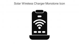 Solar Wireless Charger Monotone Icon In Powerpoint Pptx Png And Editable Eps Format
