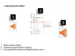 Speaker mike music nodes loudspeaker ppt icons graphics