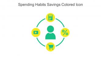 Spending Habits Savings Colored Icon In Powerpoint Pptx Png And Editable Eps Format
