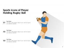 Sport Icon Depicting Multiple Outdoor Professional Playing Athlete Paralympic Championship