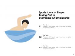 Sport Icon Depicting Multiple Outdoor Professional Playing Athlete Paralympic Championship