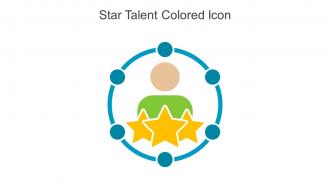 Star Talent Colored Icon In Powerpoint Pptx Png And Editable Eps Format
