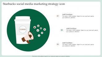 Starbucks Social Media Marketing Strategy Icon