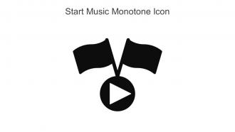 Start Music Monotone Icon In Powerpoint Pptx Png And Editable Eps Format