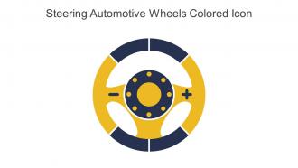 Steering Automotive Wheels Colored Icon In Powerpoint Pptx Png And Editable Eps Format