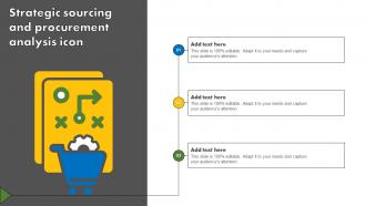 Strategic Sourcing And Procurement Analysis Icon