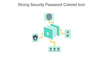 Strong Security Password Colored Icon In Powerpoint Pptx Png And Editable Eps Format