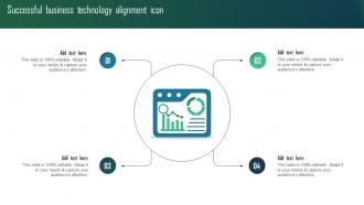 Successful Business Technology Alignment Icon